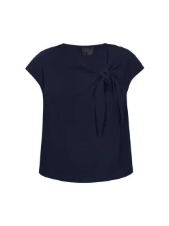 Dreimaster Damen Bluse in schwarz