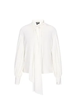 Dreimaster Damen Bluse in weiß