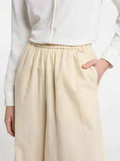 Dreimaster Damen Culotte in beige - Länge: lang