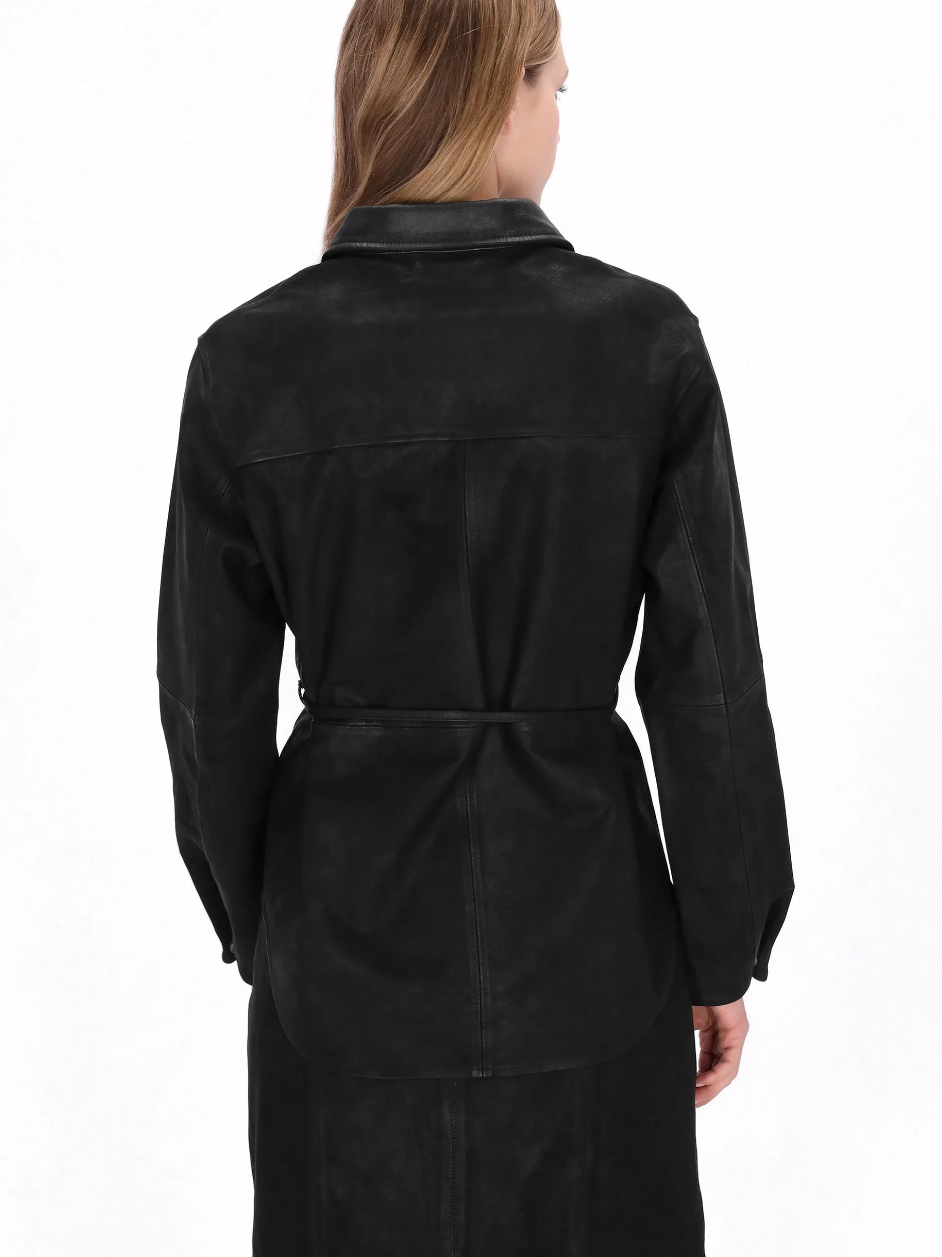 Dreimaster Damen Hemdbluse in schwarz