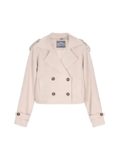 Dreimaster Damen Jacke in beige