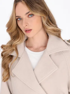 Dreimaster Damen Jacke in beige