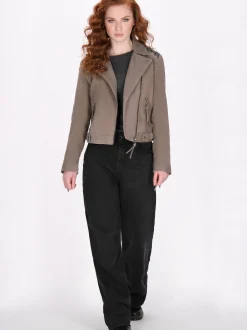 Dreimaster Damen Jacke in beige