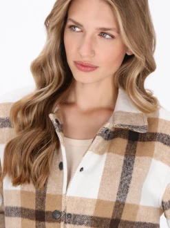 Dreimaster Damen Jacke in beige