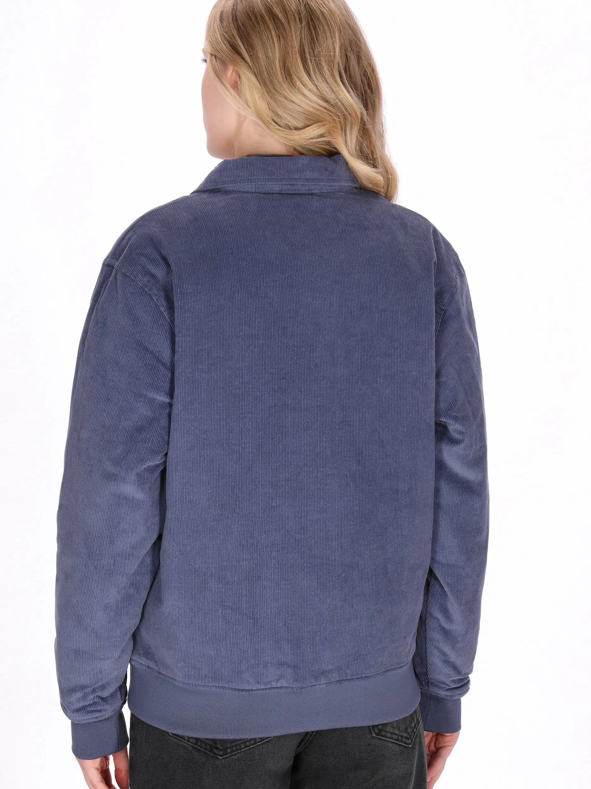 Dreimaster Damen Jacke in blau