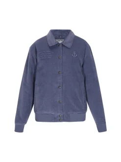 Dreimaster Damen Jacke in blau