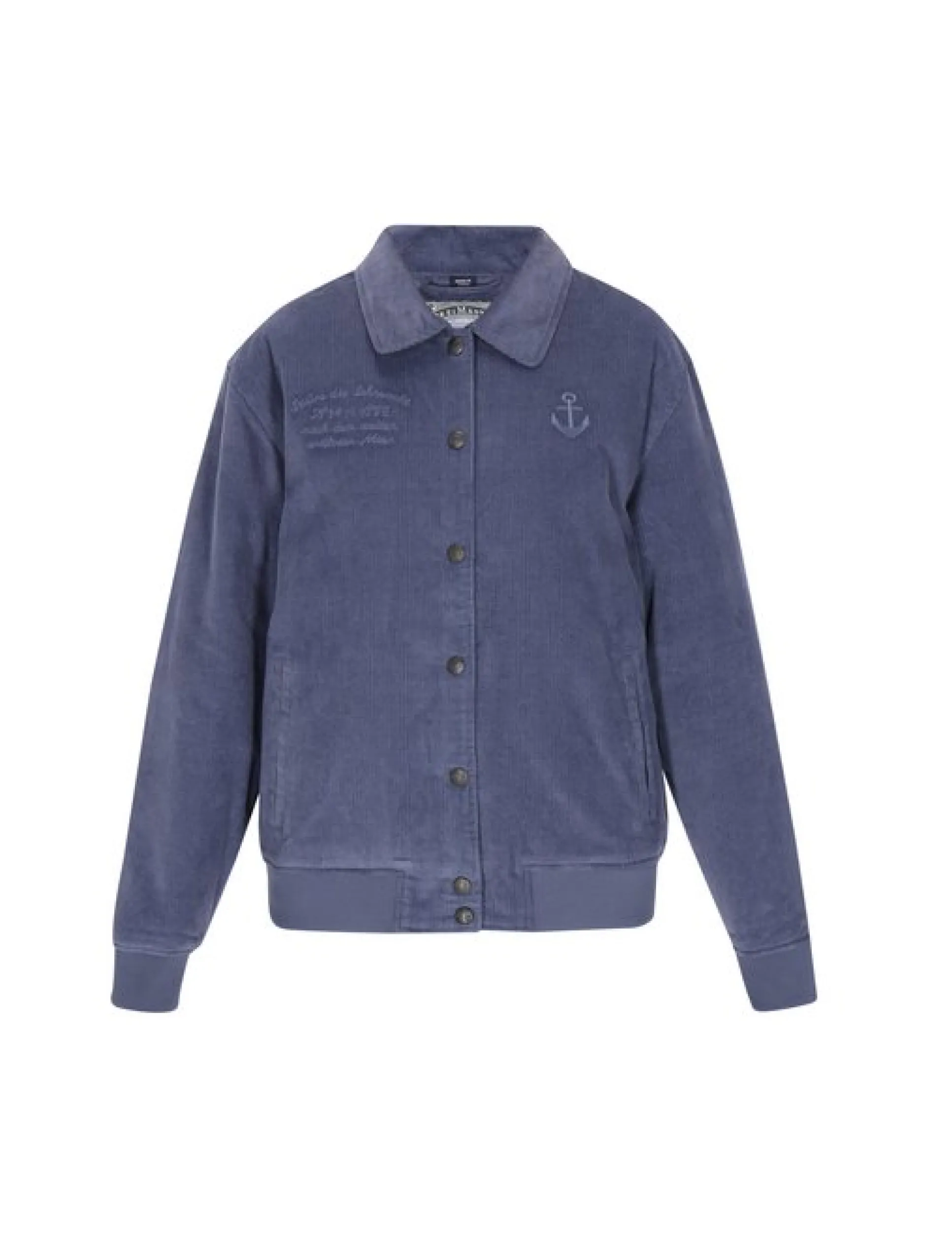 Dreimaster Damen Jacke in blau