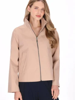 Dreimaster Damen Jacke in braun