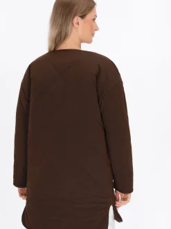 Dreimaster Damen Jacke in braun