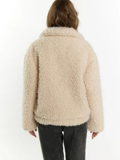 Dreimaster Damen Jacke in ecru