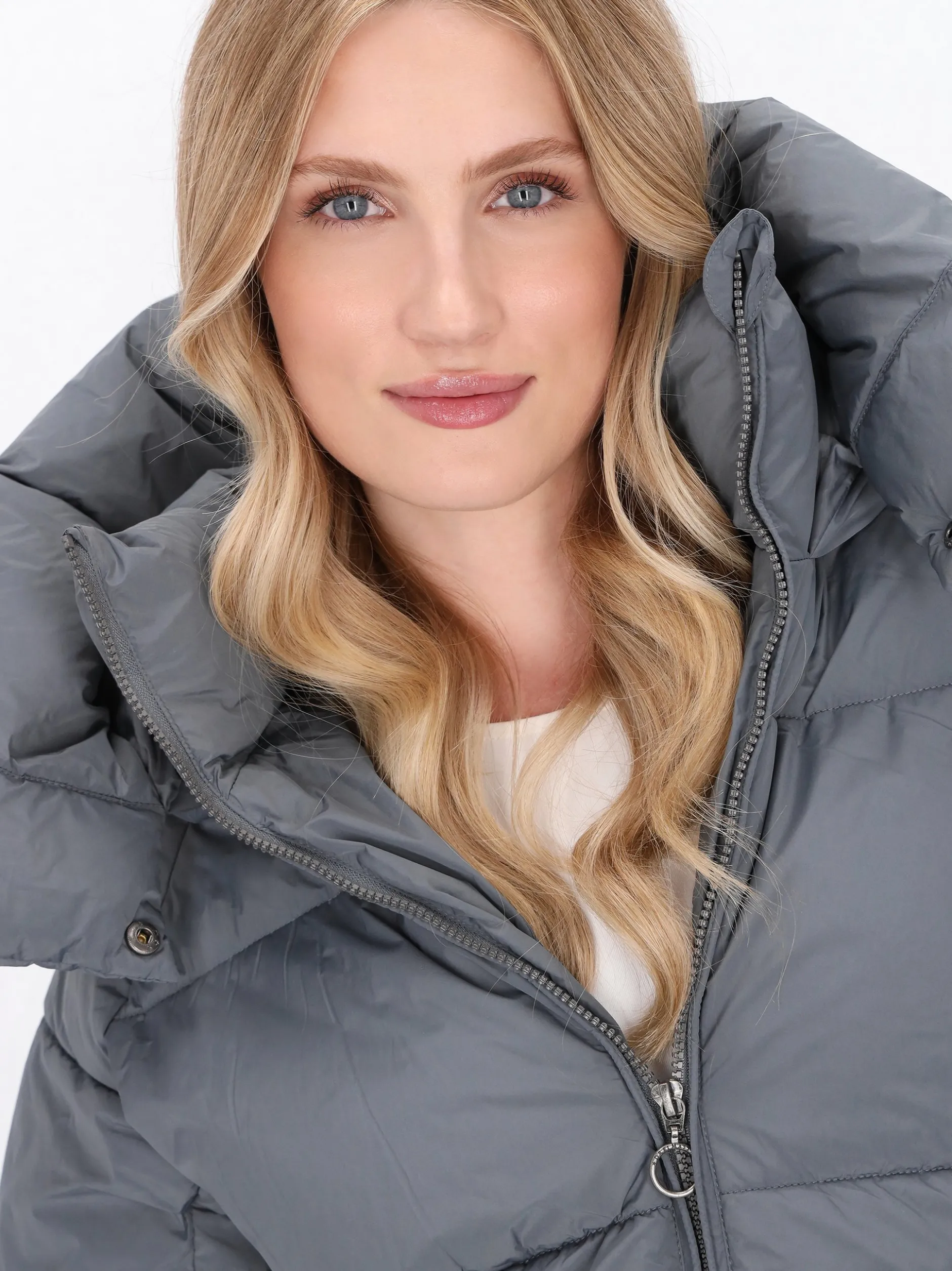 Dreimaster Damen Jacke in grau