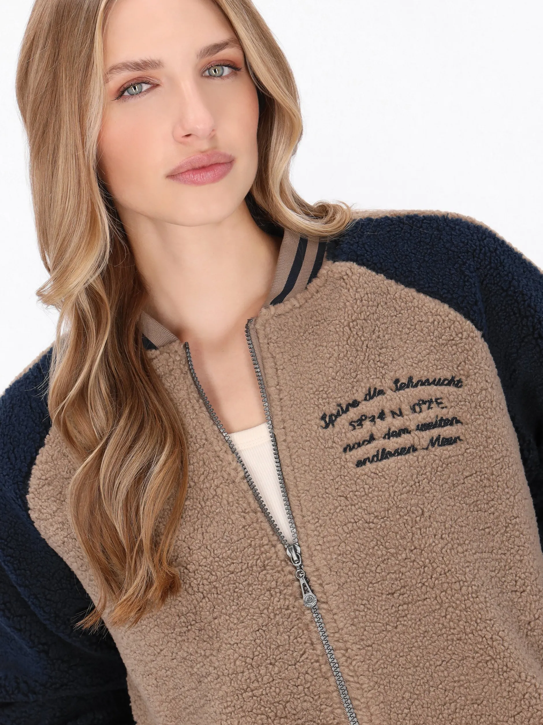Dreimaster Damen Jacke in grau