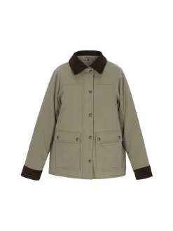 Dreimaster Damen Jacke in oliv