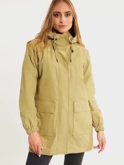 Dreimaster Damen Jacke in oliv