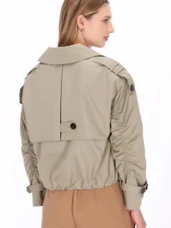 Dreimaster Damen Jacke in oliv