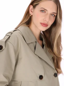 Dreimaster Damen Jacke in oliv