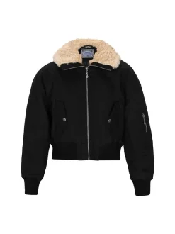 Dreimaster Damen Jacke in schwarz