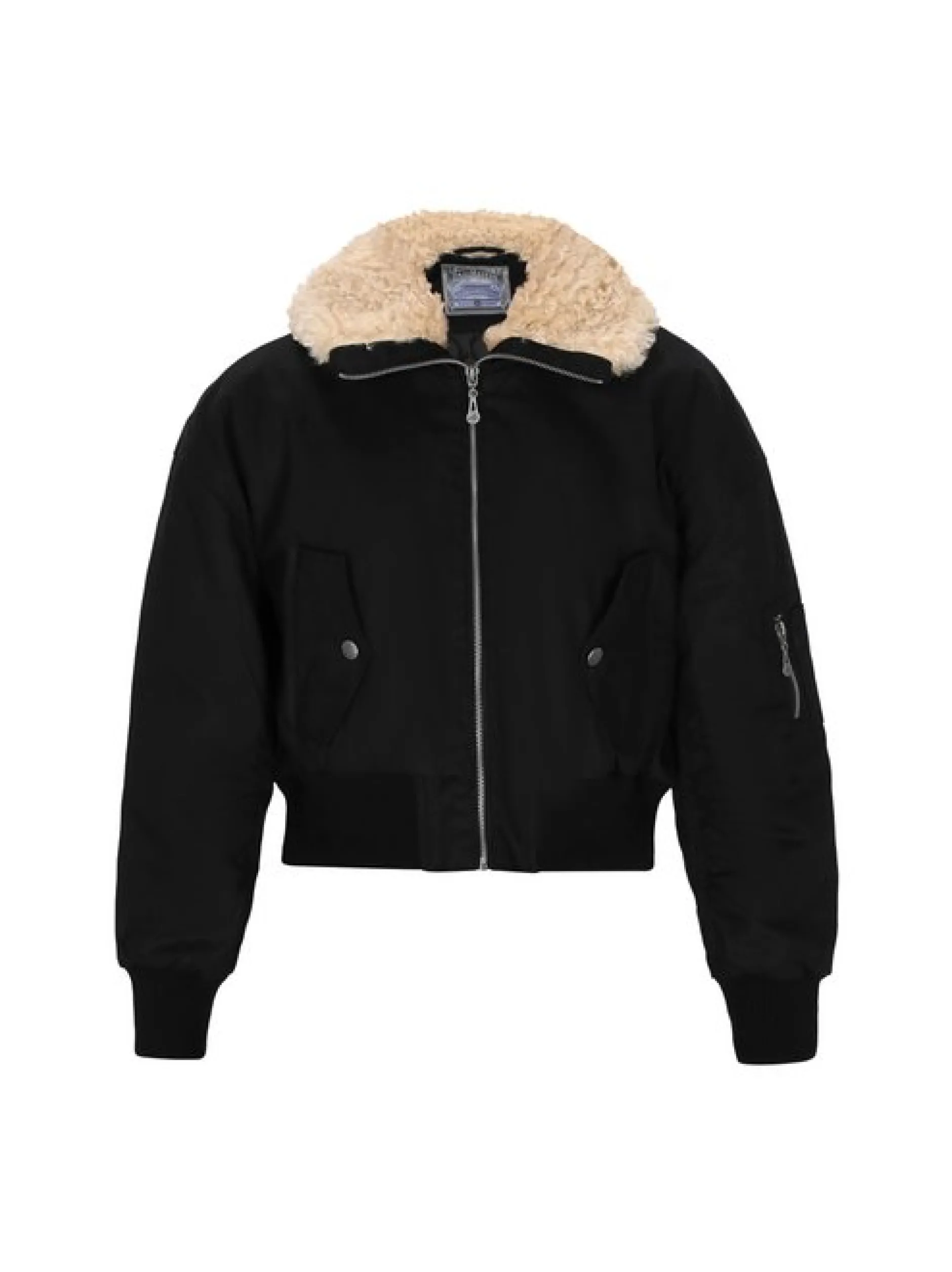 Dreimaster Damen Jacke in schwarz