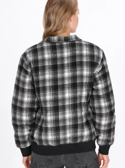 Dreimaster Damen Jacke in schwarz