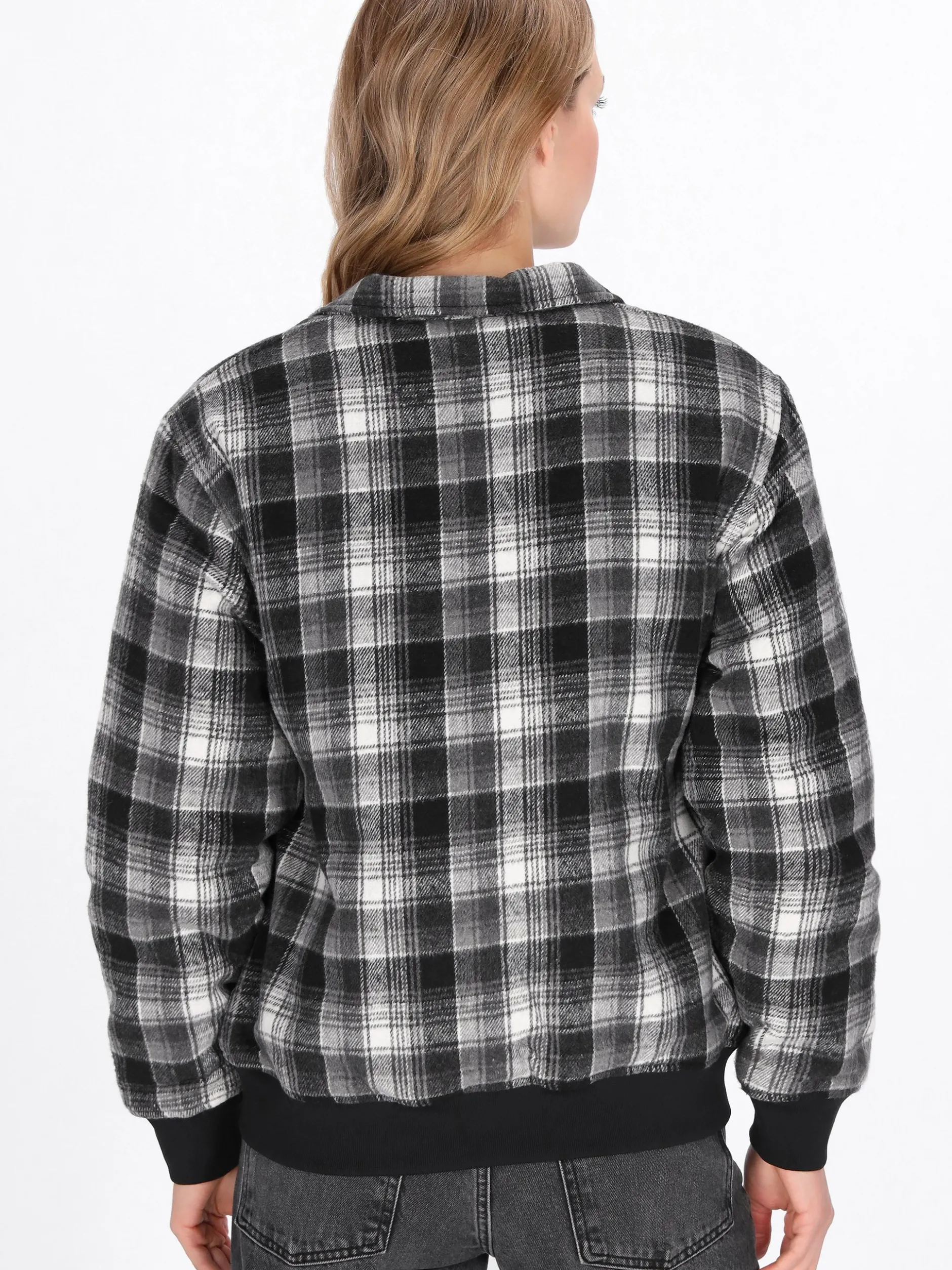 Dreimaster Damen Jacke in schwarz