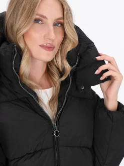 Dreimaster Damen Jacke in schwarz
