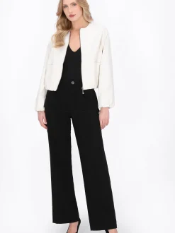 Dreimaster Damen Jacke in weiß