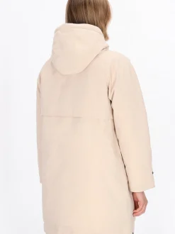 Dreimaster Damen Parka in beige