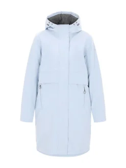 Dreimaster Damen Parka in blau
