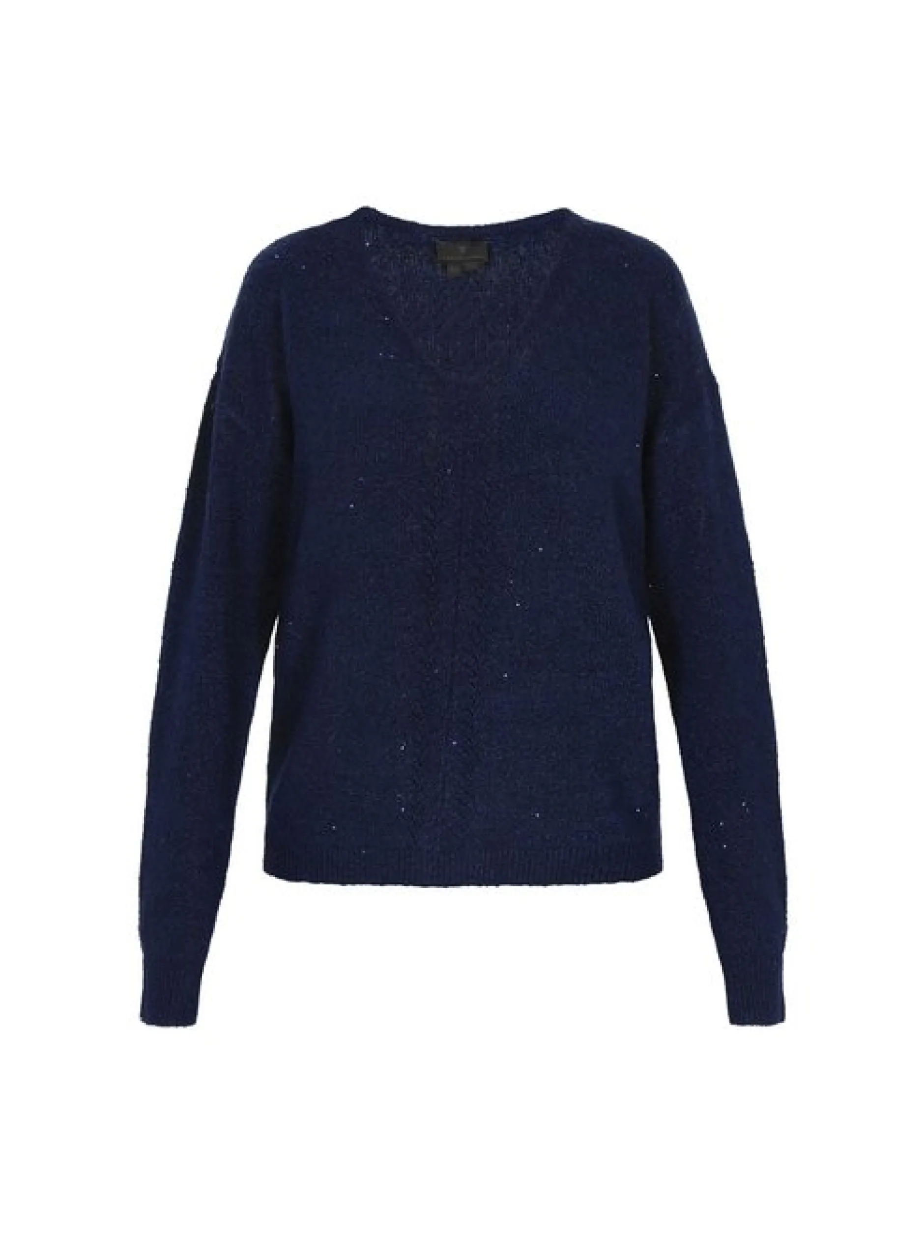 Dreimaster Damen Pullover in marine
