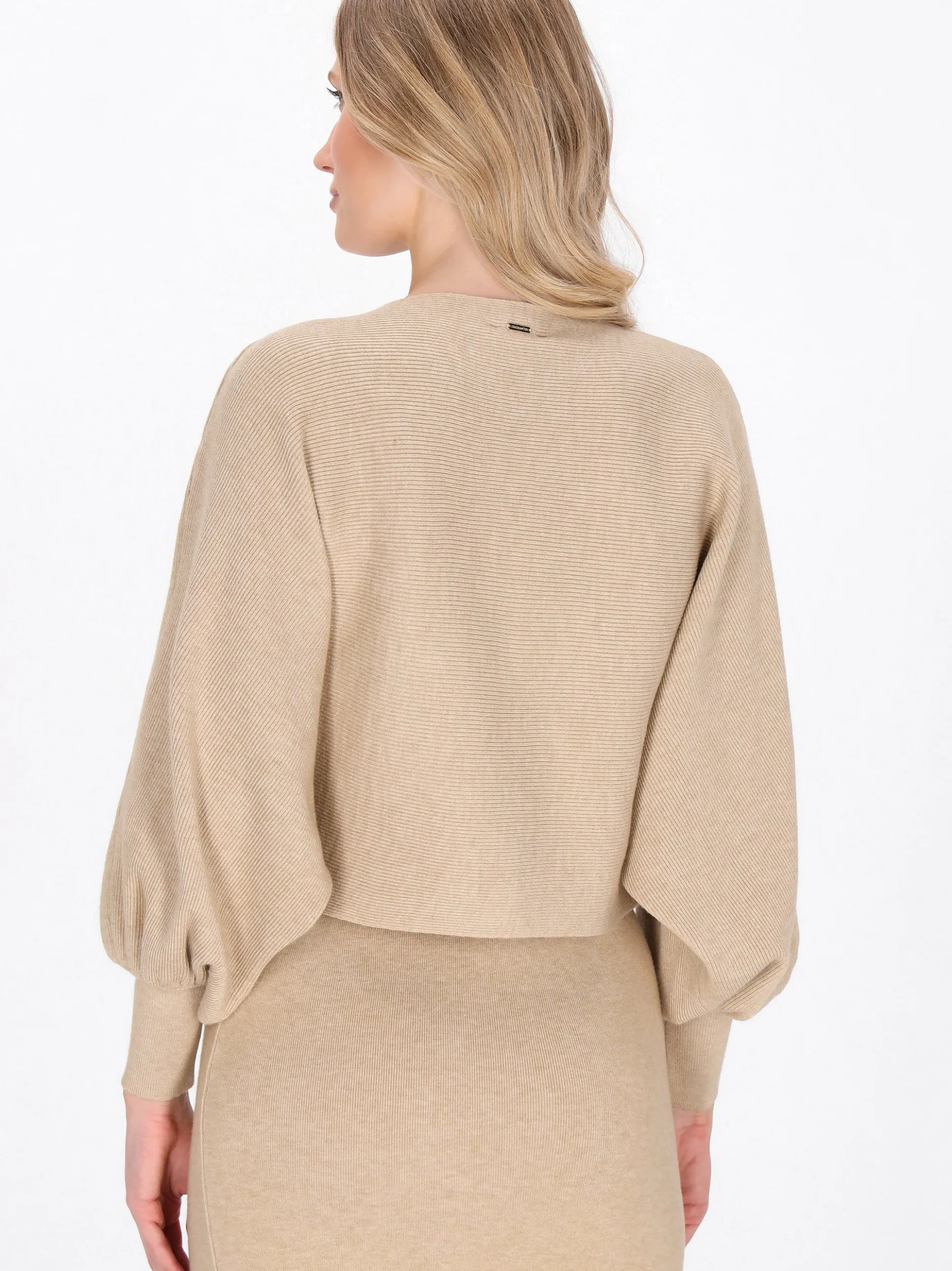 Dreimaster Damen Pullover in beige
