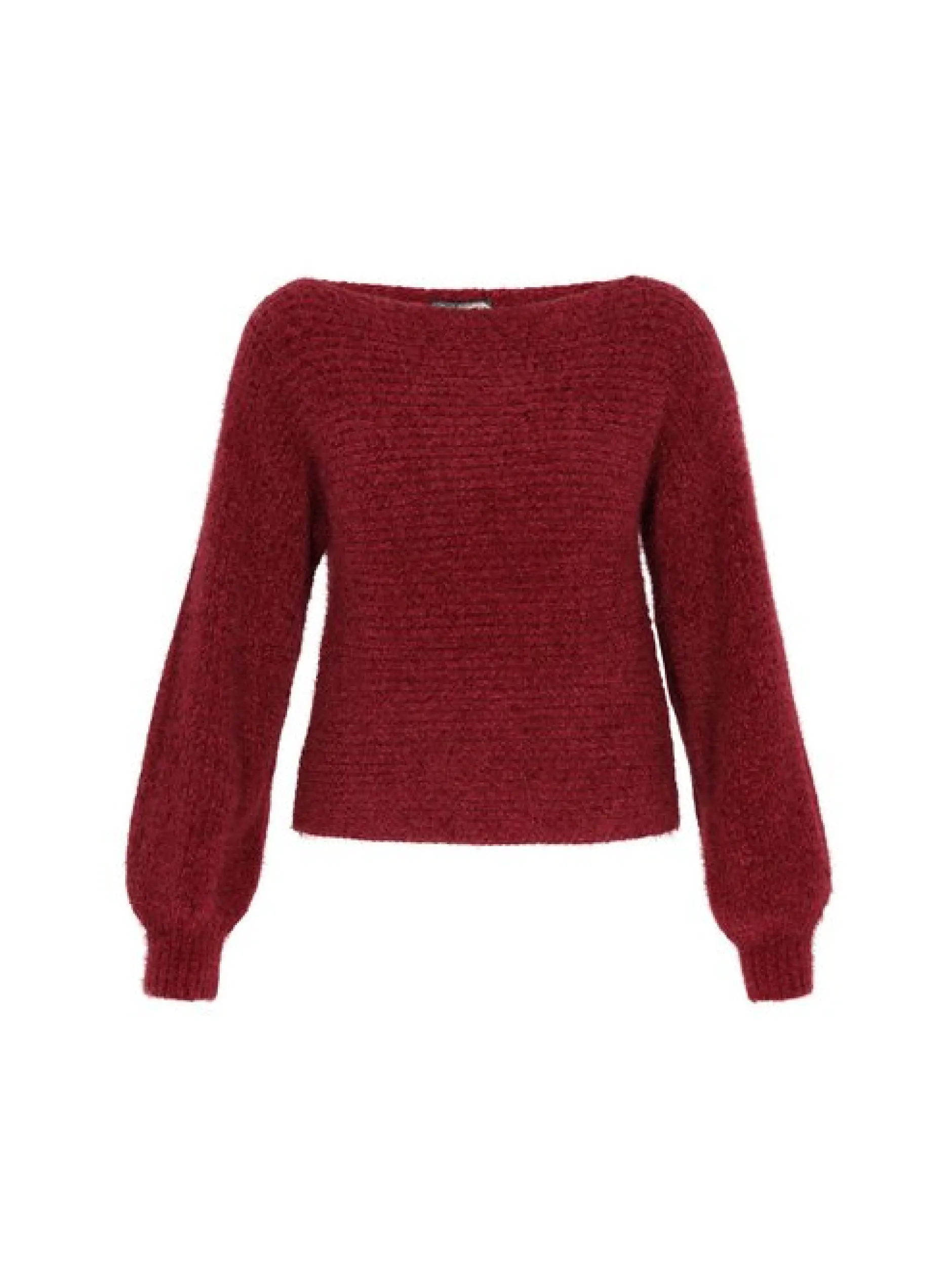 Dreimaster Damen Pullover in bordeaux