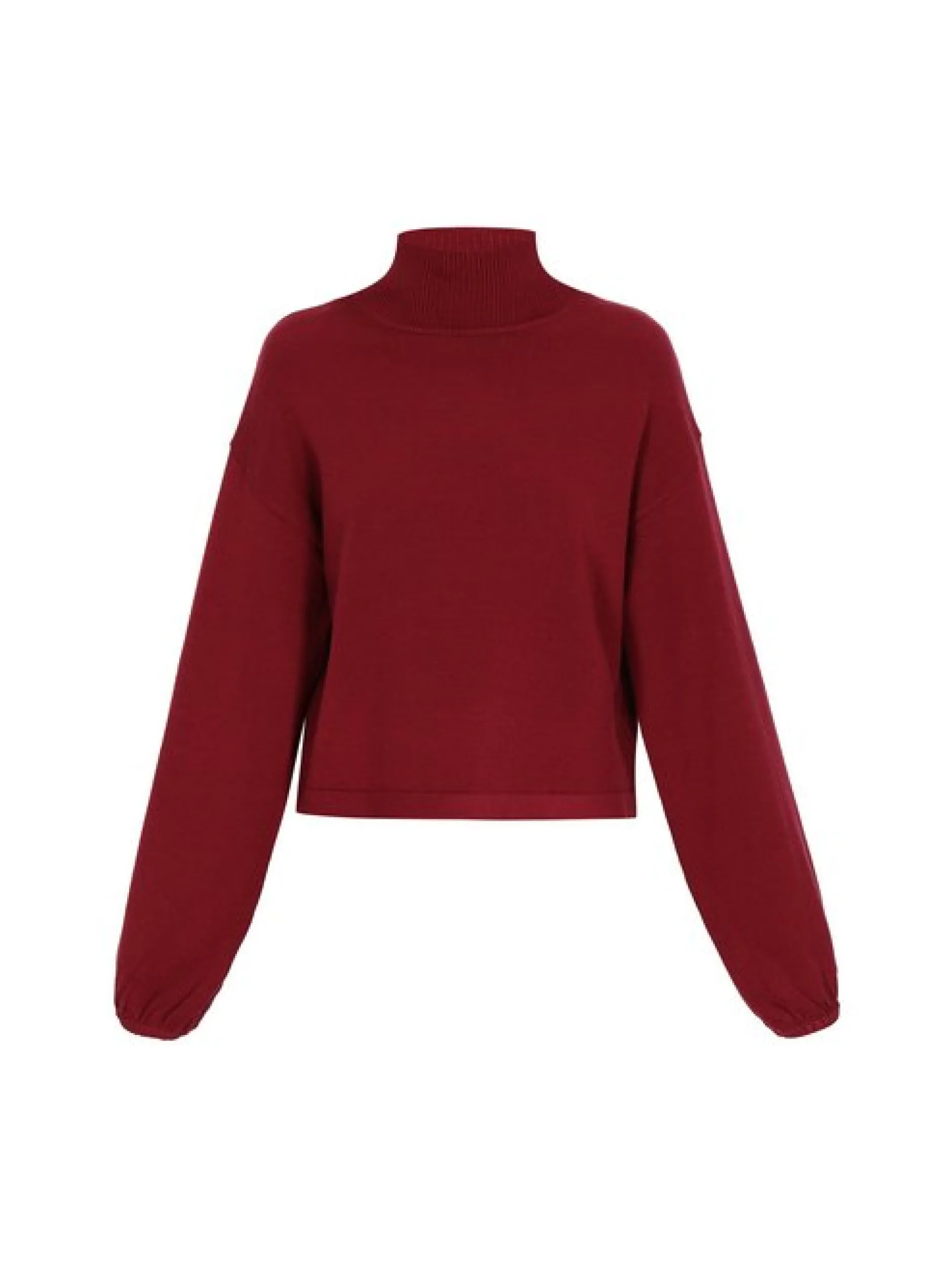 Dreimaster Damen Pullover in bordeaux