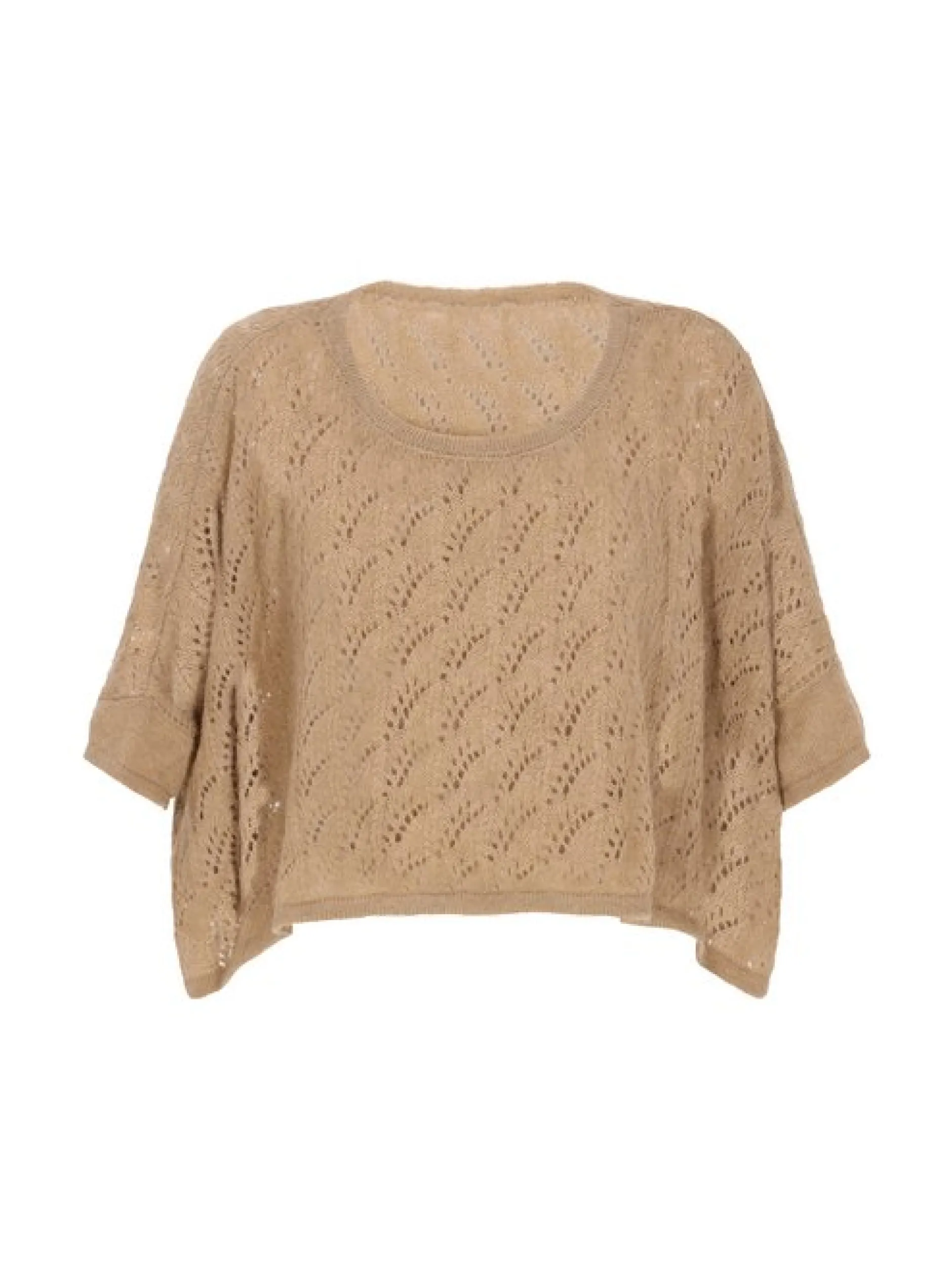 Dreimaster Damen Pullover in ecru