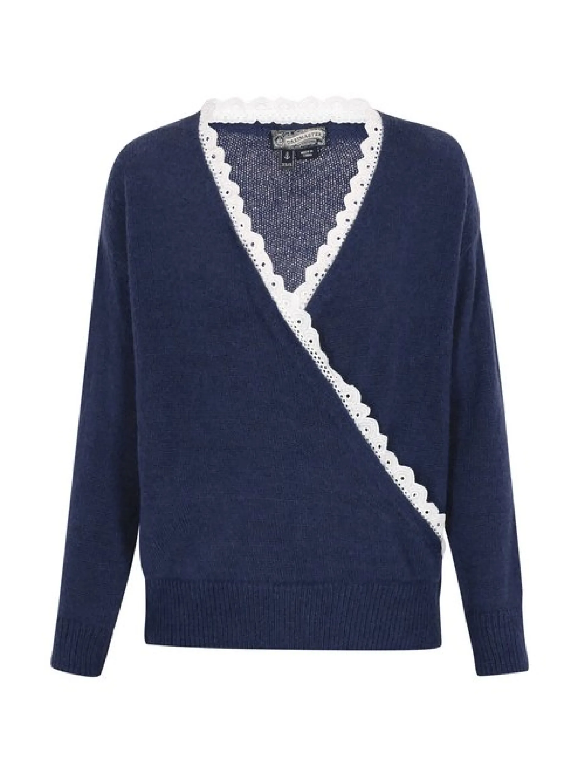 Dreimaster Damen Pullover in marine