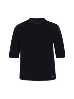 Dreimaster Damen Pullover in marine
