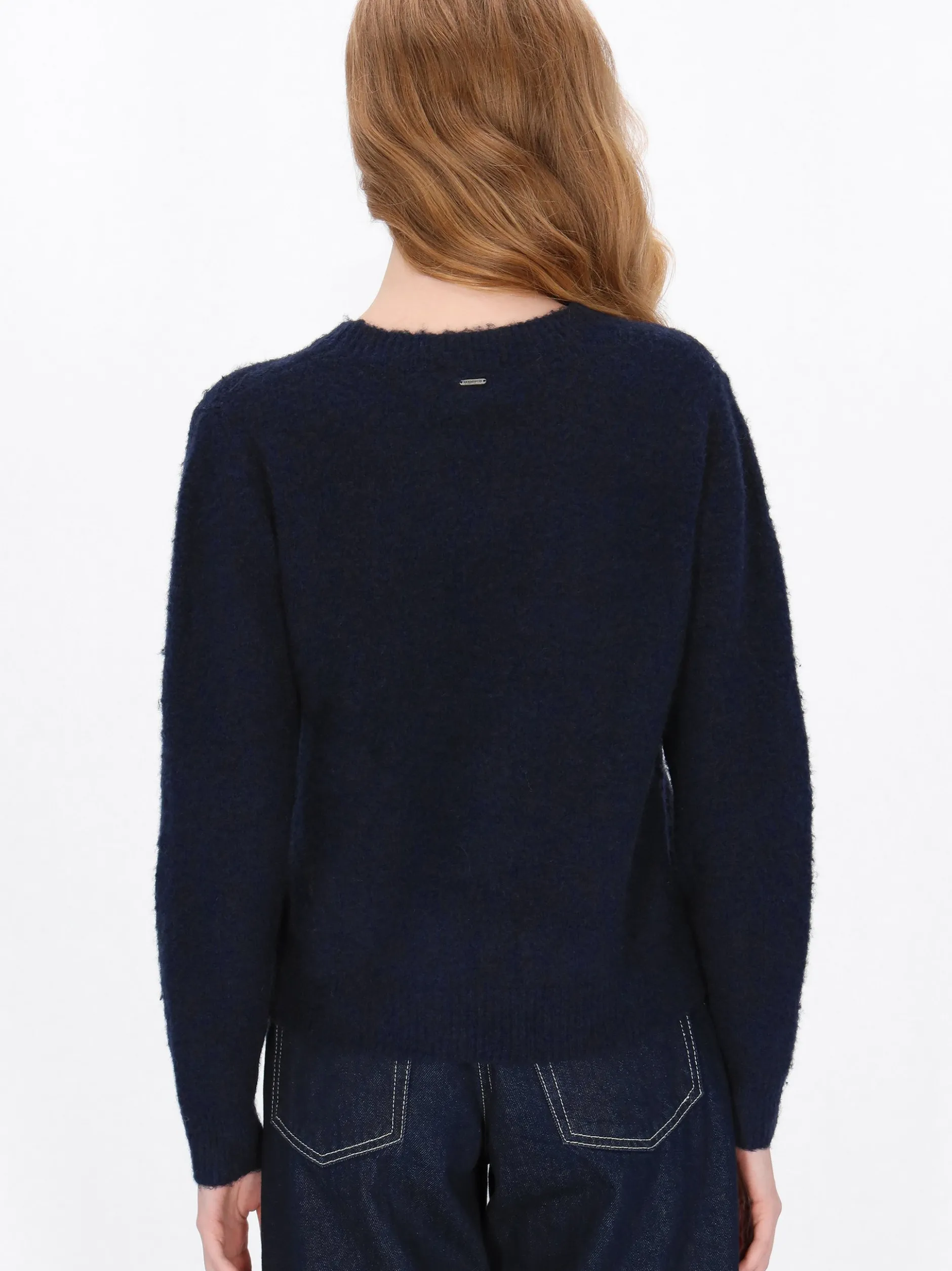 Dreimaster Damen Pullover in marine