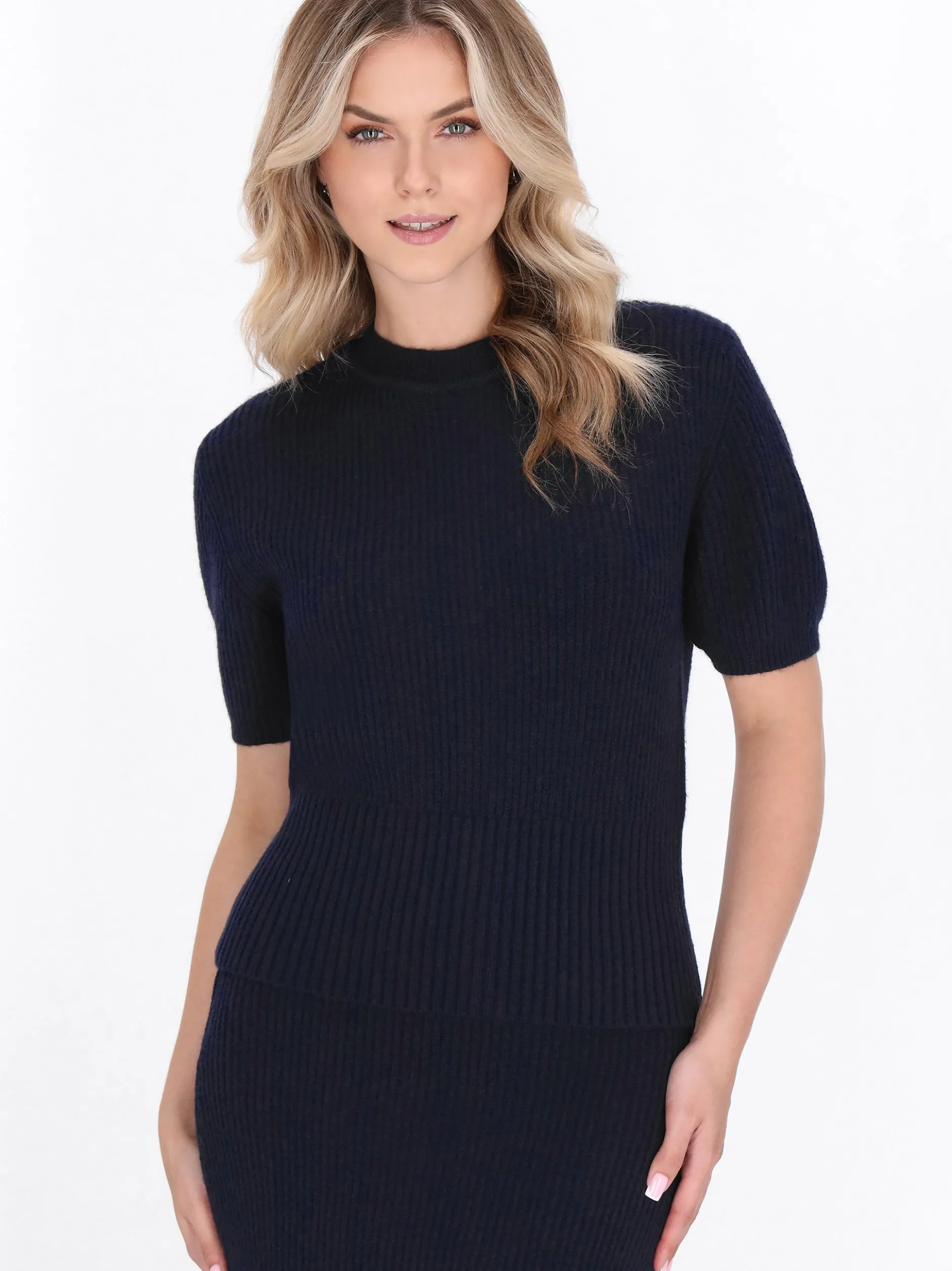 Dreimaster Damen Pullover in marine