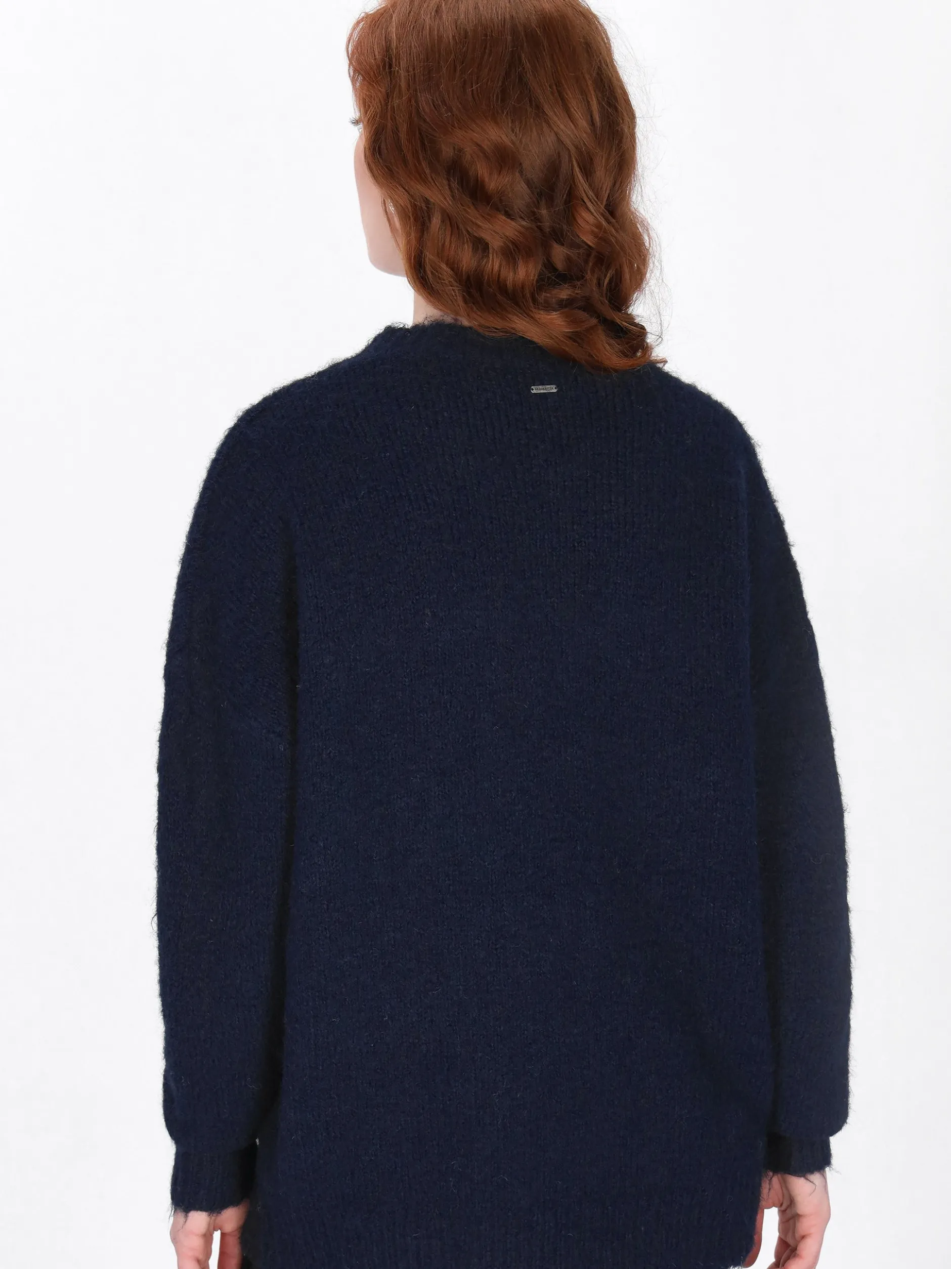 Dreimaster Damen Pullover in marine