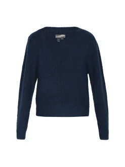 Dreimaster Damen Pullover in marine