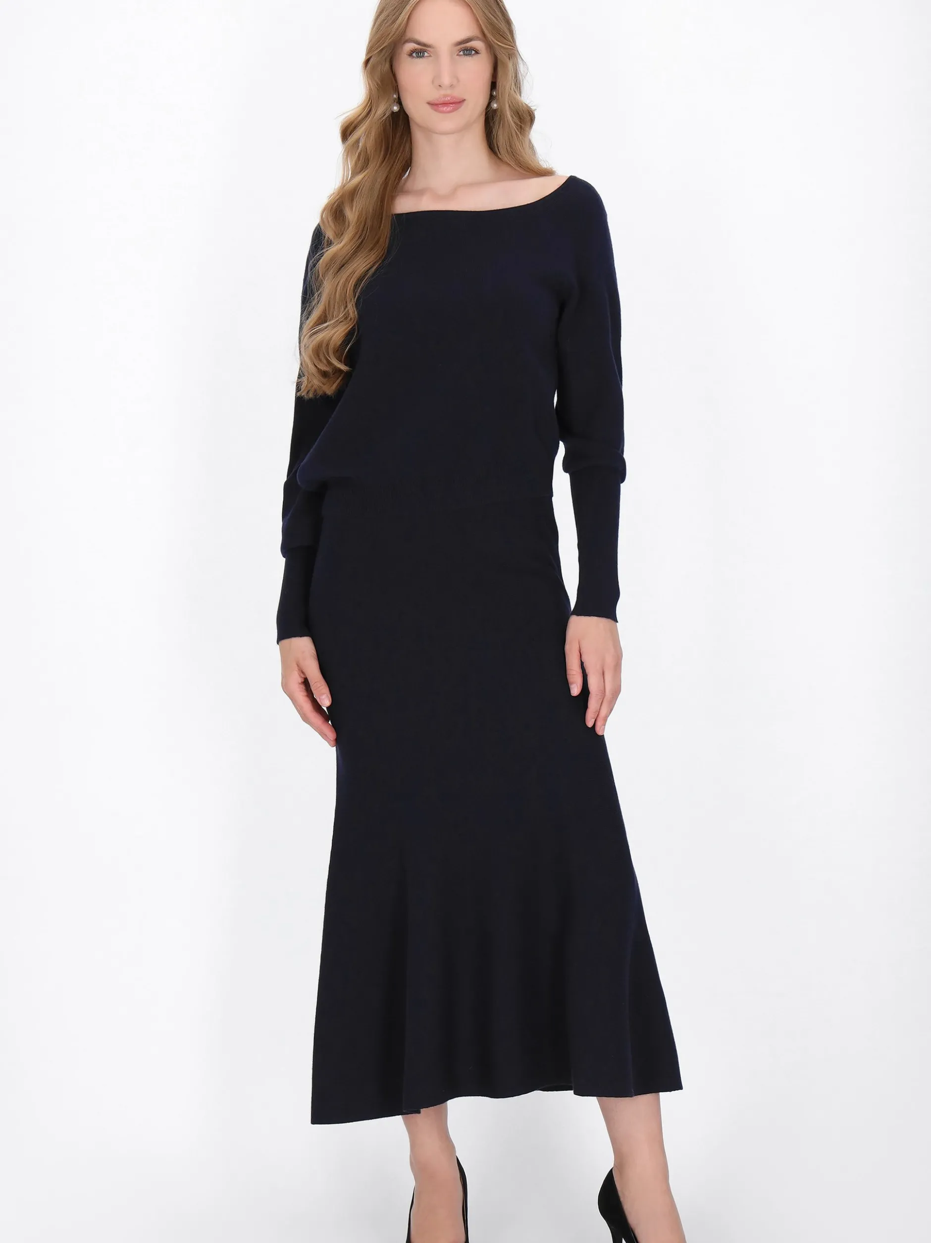 Dreimaster Damen Pullover in marine