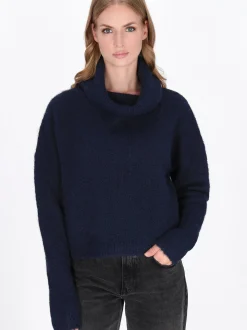 Dreimaster Damen Pullover in marine