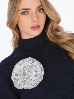 Dreimaster Damen Pullover in marine