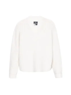 Dreimaster Damen Pullover in weiß