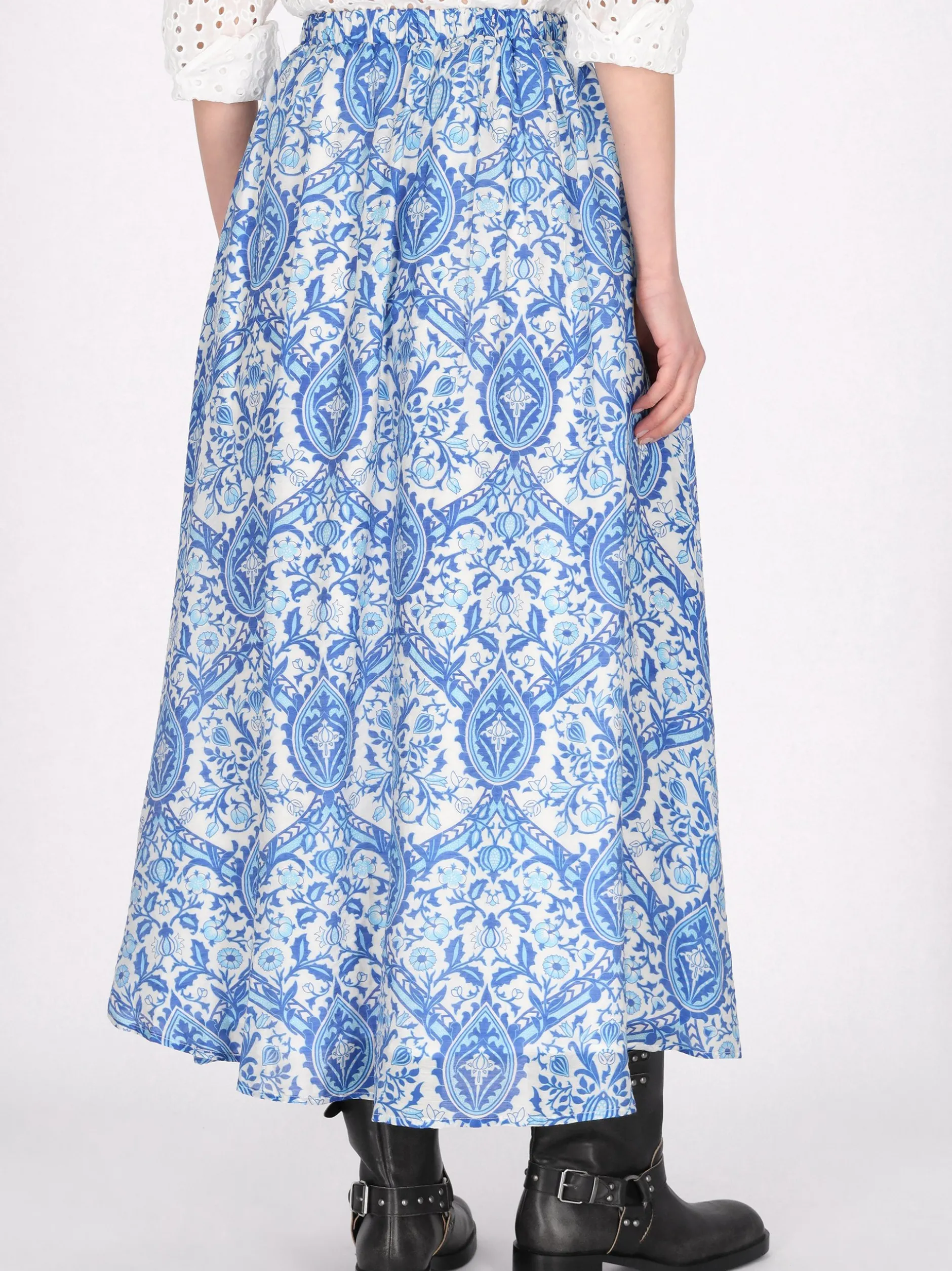Dreimaster Damen Rock in blau