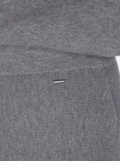 Dreimaster Damen Rock in grau