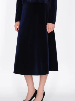 Dreimaster Damen Rock in marine