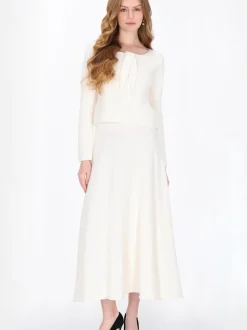Dreimaster Damen Rock in weiß