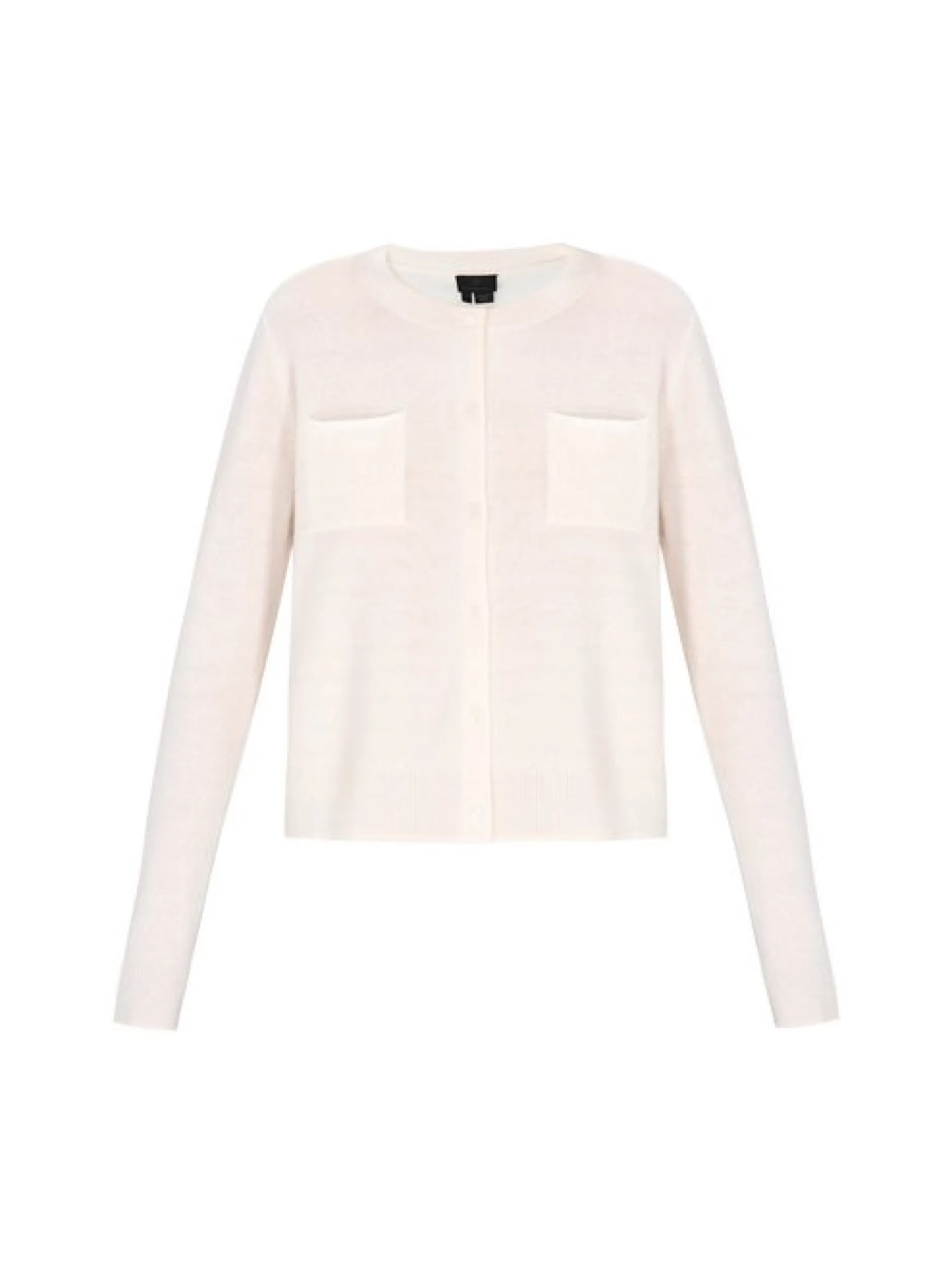 Dreimaster Damen Strickjacke in weiß