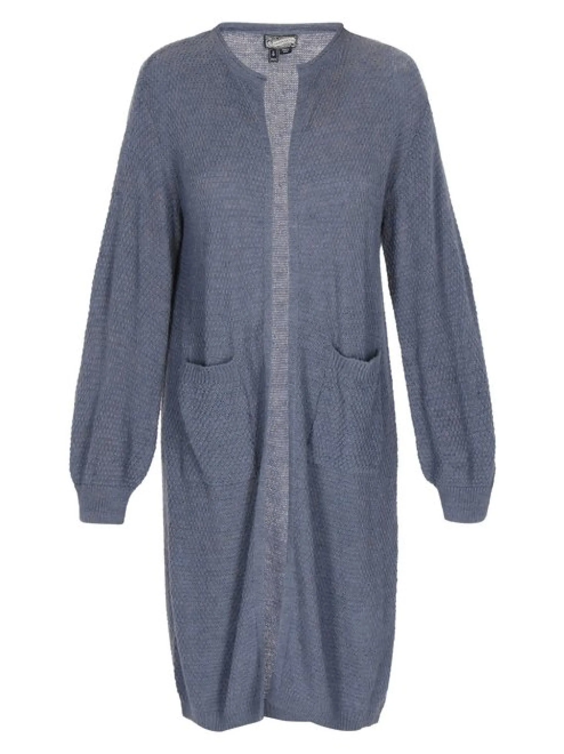 Dreimaster Damen Strickjacke in blau