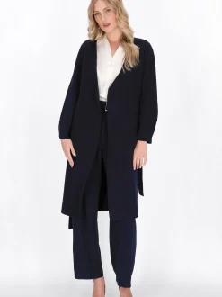 Dreimaster Damen Strickjacke in marine